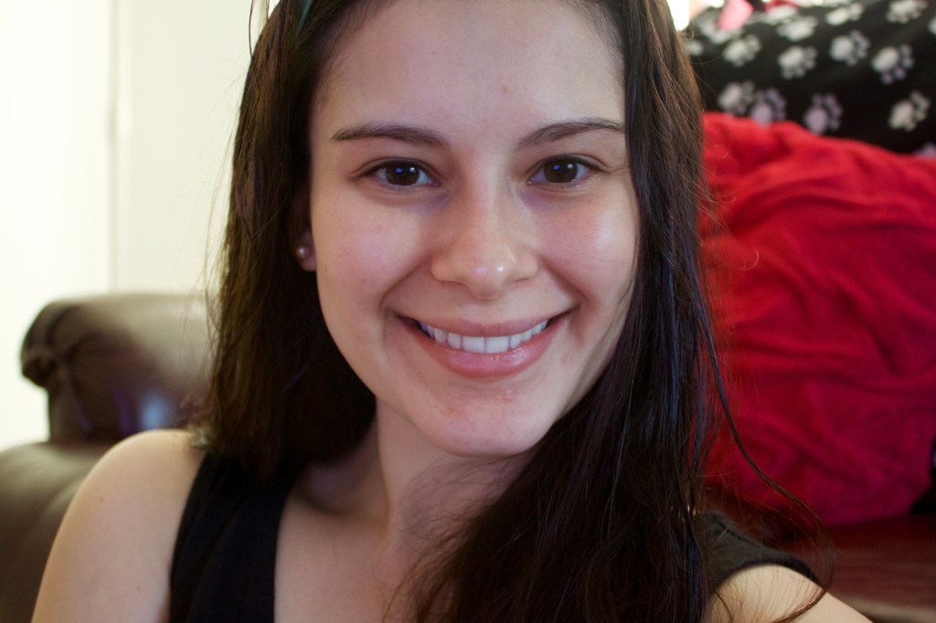 FULL FACE USING ONLY HIGHLIGHTERS 