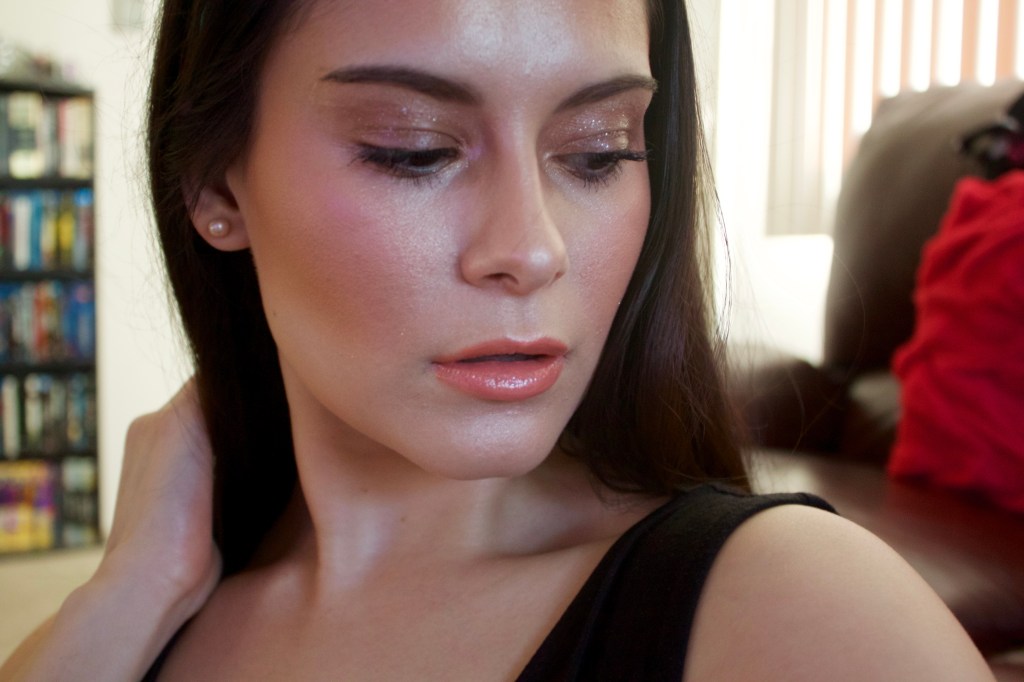 FULL FACE USING ONLY HIGHLIGHTERS 