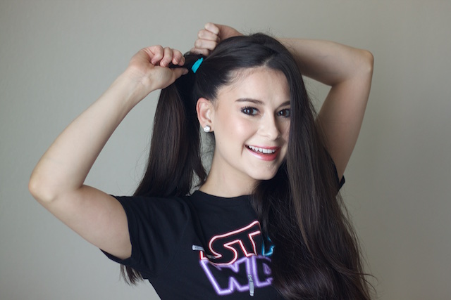 Space Buns Hair Tutorial